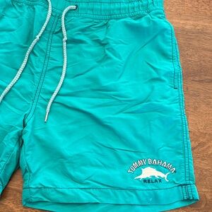 Tommy Bahama swim shorts men’s medium. Small blem pictured
